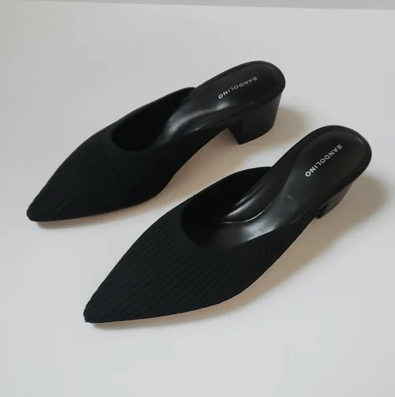 🔥SOLD🔥 Bandolino Ribbed Knit Mules - Picture 3 of 10